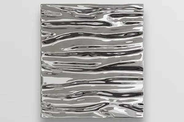 Custom Stainless Steel Ripple Wall Panel for Modern Interior Decor